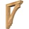 Ekena Millwork Imperial Slat Rough Sawn Bracket w/ Offset Brace, Western Red Cedar, 6"W x 28"D x 36"H BKT0604X28X36IMP06RWR - alternate 1